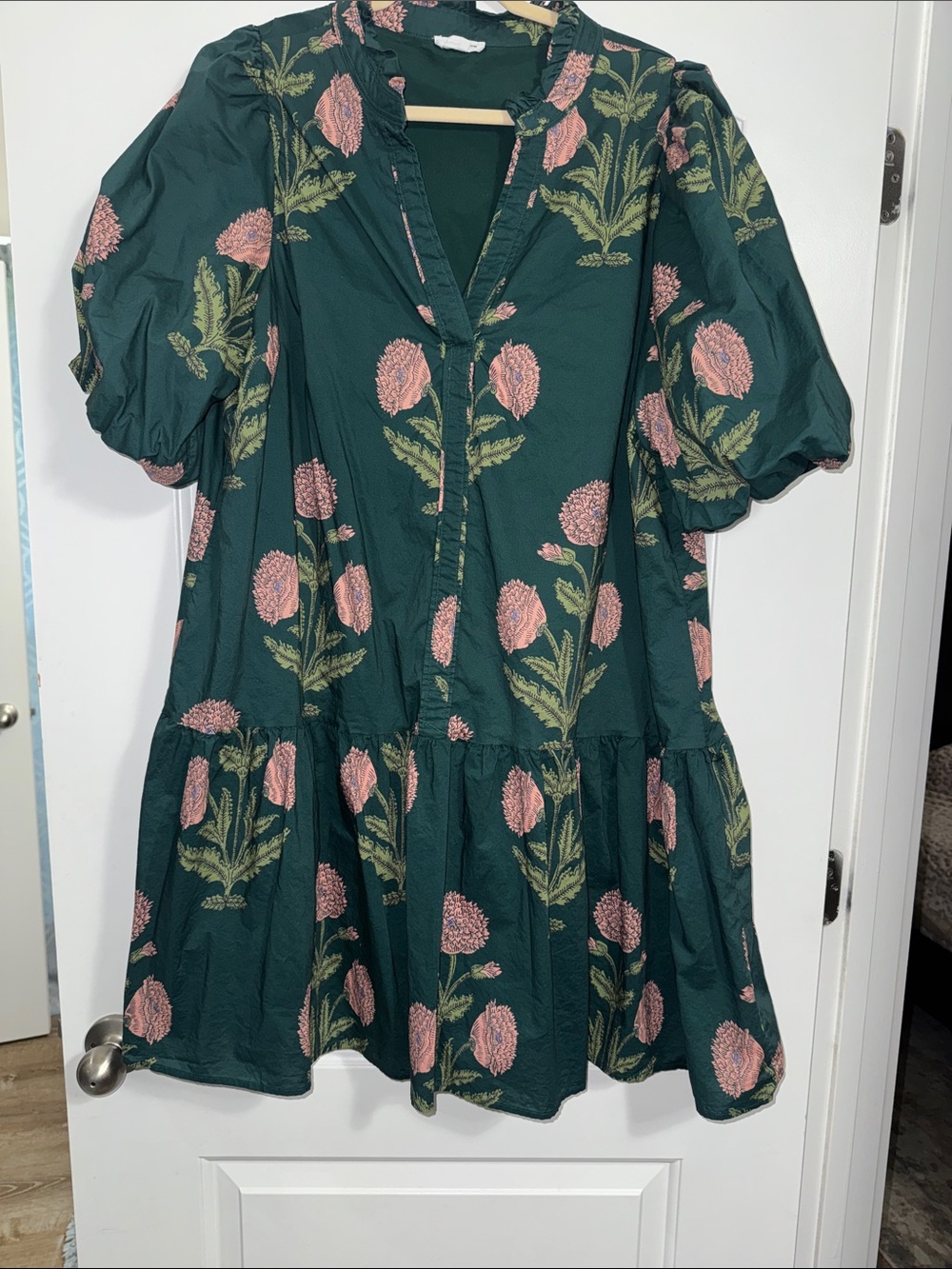 Chic Soul Dress green floral